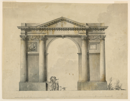 Giacomo Quarenghi, Progetto di un Arco Trionfale per Napoleone a Bergamo